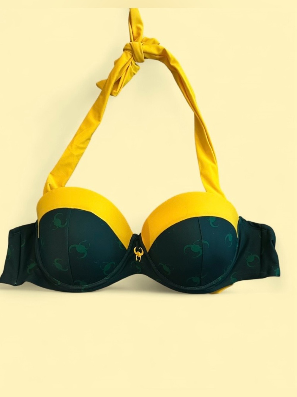 Hot Topic NWT Marvel Loki Helmet Swim Top - Size L💚💛